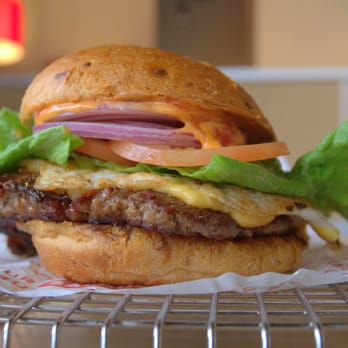 Smashburger - Smashburger with bacon and fried egg - Burgers Near Me - Elk Grove, California Smashburger - Smashburger with bacon and fried egg - Burgers Near Me - Elk Grove, California