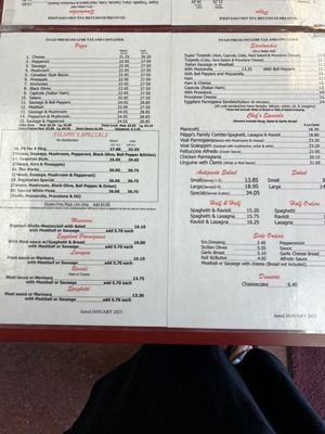 Menu photo 2 Filippi's Pizza Grotto Jamul Jamul, CA Menu photo 2 Filippi's Pizza Grotto Jamul Jamul, CA