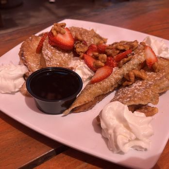 Fair Oaks Brew Pub - French toast from the breakfast menu - American Near Me - Fair Oaks, California Fair Oaks Brew Pub - French toast from the breakfast menu - American Near Me - Fair Oaks, California