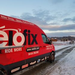 velofix - Snow won't keep us from providing service wherever you need us