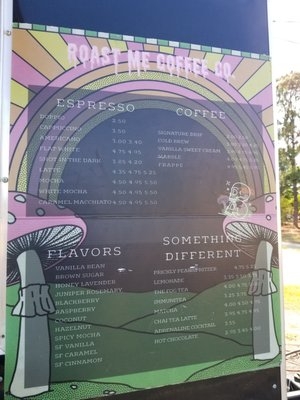 Menu photo 6 Roast Me Coffee Co Boyd, TX