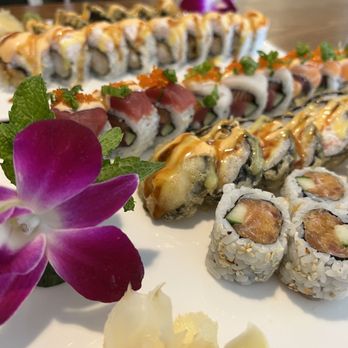 Youkoso Sushi - O.M.G Roll, Yummy Roll, Spicy Salmon Roll - Sushi Bars Near Me - Rochester, New York