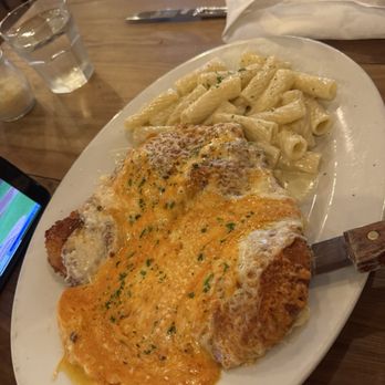 Amarone - Chicken parm with pink sauce and rigatoni Alfredo Parmigiana - Italian Near Me - Aventura, Florida Amarone - Chicken parm with pink sauce and rigatoni Alfredo Parmigiana - Italian Near Me - Aventura, Florida