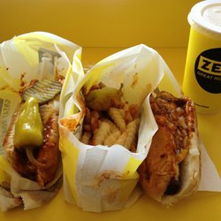 Zel's Roast Beef - I grew up on these, especially walking there for lunch in high school in East Chicago.  Craving that Polish Dog right now!