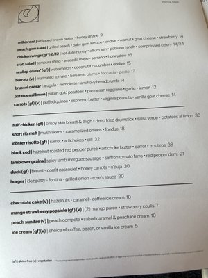 Menu photo 3 Rose's Virginia Beach, VA Menu photo 3 Rose's Virginia Beach, VA