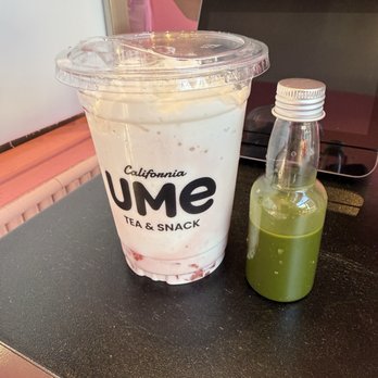 Ume Tea - Matcha Melon Coco - Bubble Tea Near Me - Burlingame, California