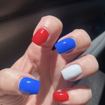 Polished Salon - 4th of July nails - Hair Salons Near Me - San Jose, California Polished Salon - 4th of July nails - Hair Salons Near Me - San Jose, California