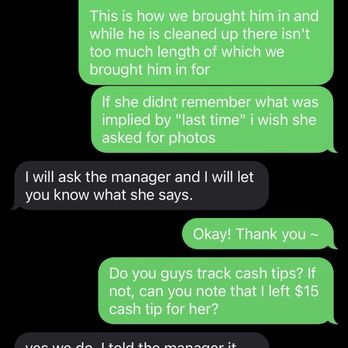 Pawsh Palace - Asking for refund on tip - Pet Boarding Near Me - Las Vegas, Nevada