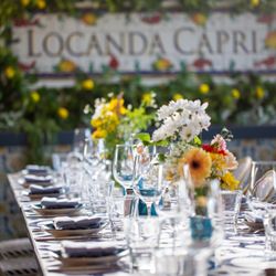 Locanda Capri - Beautiful patio at Locanda Capri