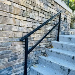 Diligent and professional work. They installed this for us quickly and easily. Looks amazing!