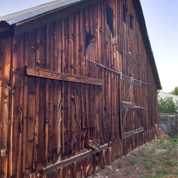 The Station - an old barn with wooden siding - Tapas Bars Near Me - Cedarville, California