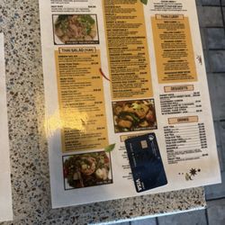 Pad Thai - Menu!!