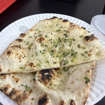 Curry Time - Garlic Naan - Indian Near Me - El Monte, California