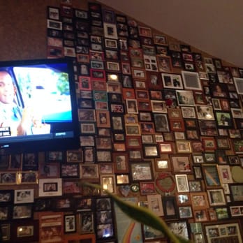 Dead Dog Saloon - The wall of dead dogs - Seafood Near Me - Murrells Inlet, South Carolina