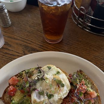 Petite Madeline Bakery & Bistro - avocado toast and passion fruit iced tea - Bakeries Near Me - Oceanside, California Petite Madeline Bakery & Bistro - avocado toast and passion fruit iced tea - Bakeries Near Me - Oceanside, California
