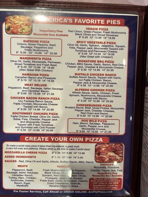 Menu photo 1 American Pie Pizza N Little Rock, AR