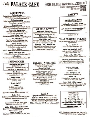Menu photo 3 Palace Cafe Ellensburg, WA Menu photo 3 Palace Cafe Ellensburg, WA