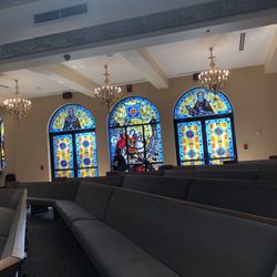 The Greek Festival - Stained glass windows