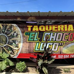 Taqueria El Choco Loco - Street Sign