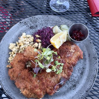 Trapp Family Lodge - Schnitzel - Hotels Near Me - Stowe, Vermont