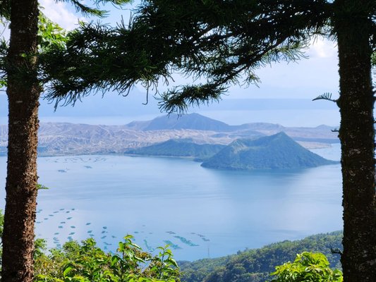 Taal Volcano by null