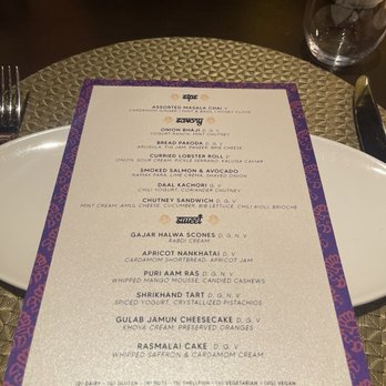 Kahani - Chit Chaat Chai. Holi tea time menu - Indian Near Me - Dana Point, California