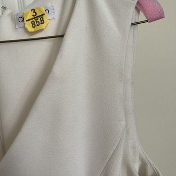 Cleaner4Less Ashburn - Stains at V-Neck and arm opening. - Dry Cleaning Near Me - Ashburn, Virginia