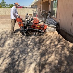 Trench Masters - The trenching equipment in my backyard