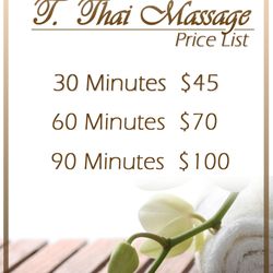 T Thai Massage