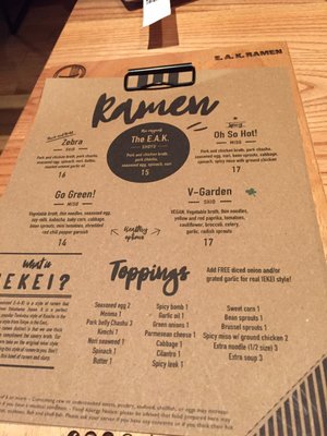 E.A.K. RAMEN by Machida Shoten West Village by null
