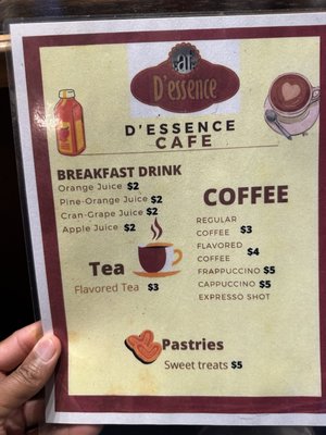 Menu photo 6 Dessence Cafe East Point, GA