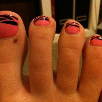Lux Nailspa - Zebra nail design by Linda!! - Nail Salons Near Me - Hawthorne, California Lux Nailspa - Zebra nail design by Linda!! - Nail Salons Near Me - Hawthorne, California