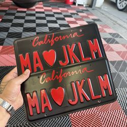 Pacific Coast Motorsports  - License Plate Wrap (for Showcase Only)