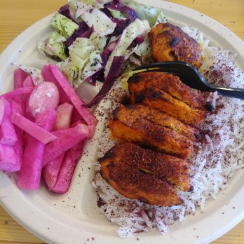 Meze - Super dry chicken. :( - Mediterranean Near Me - Los Angeles, California Meze - Super dry chicken. :( - Mediterranean Near Me - Los Angeles, California