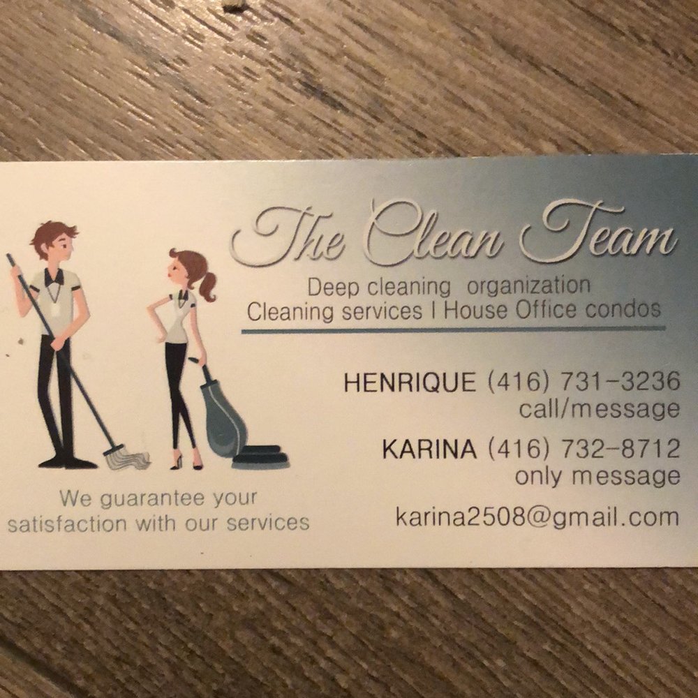 THE CLEAN TEAM - Updated June 2026 - Request a Quote - Toronto, Ontario ...