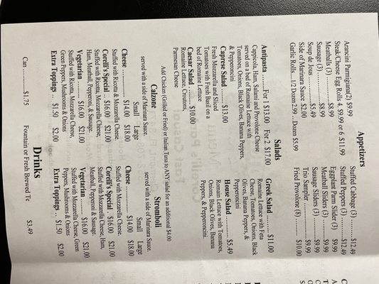 Menu photo 2 Corelli's Italian Pantry Clermont, FL Menu photo 2 Corelli's Italian Pantry Clermont, FL