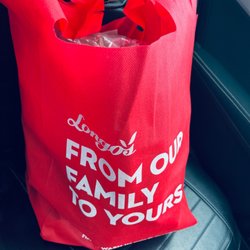 Longo's - My stash of greens, dressing and salad topper all in a recyclable bag.