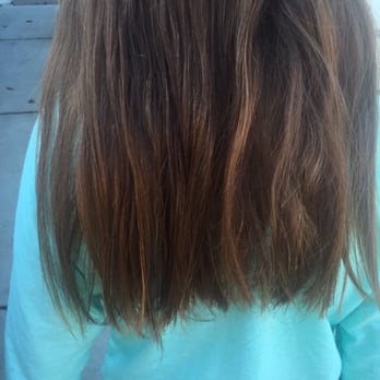 Hair Salon Studio - Finished product! I don't know how you mess up cutting hair as easy as my daughters but this lady managed! - Hair Salons Near Me - Brentwood, California Hair Salon Studio - Finished product! I don't know how you mess up cutting hair as easy as my daughters but this lady managed! - Hair Salons Near Me - Brentwood, California