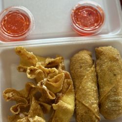 Golden Bowl House - Egg rolls and crab Rangoon (the best in town)