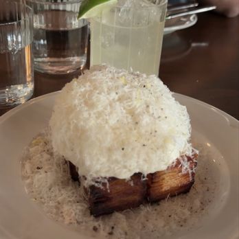 Hermon's - Loaded potato fritters - New American Near Me - Los Angeles, California Hermon's - Loaded potato fritters - New American Near Me - Los Angeles, California