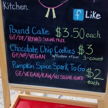 Little Red Bird Kitchen - a chalkboard with a price list on it - Bakeries Near Me Little Red Bird Kitchen - a chalkboard with a price list on it - Bakeries Near Me
