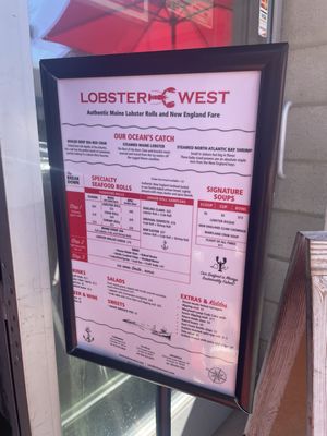 Menu photo 2 Lobster West Coronado, CA