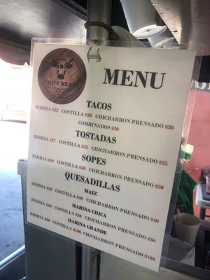 Menu photo 2 Taco'n Birria Tijuana, BCN Menu photo 2 Taco'n Birria Tijuana, BCN