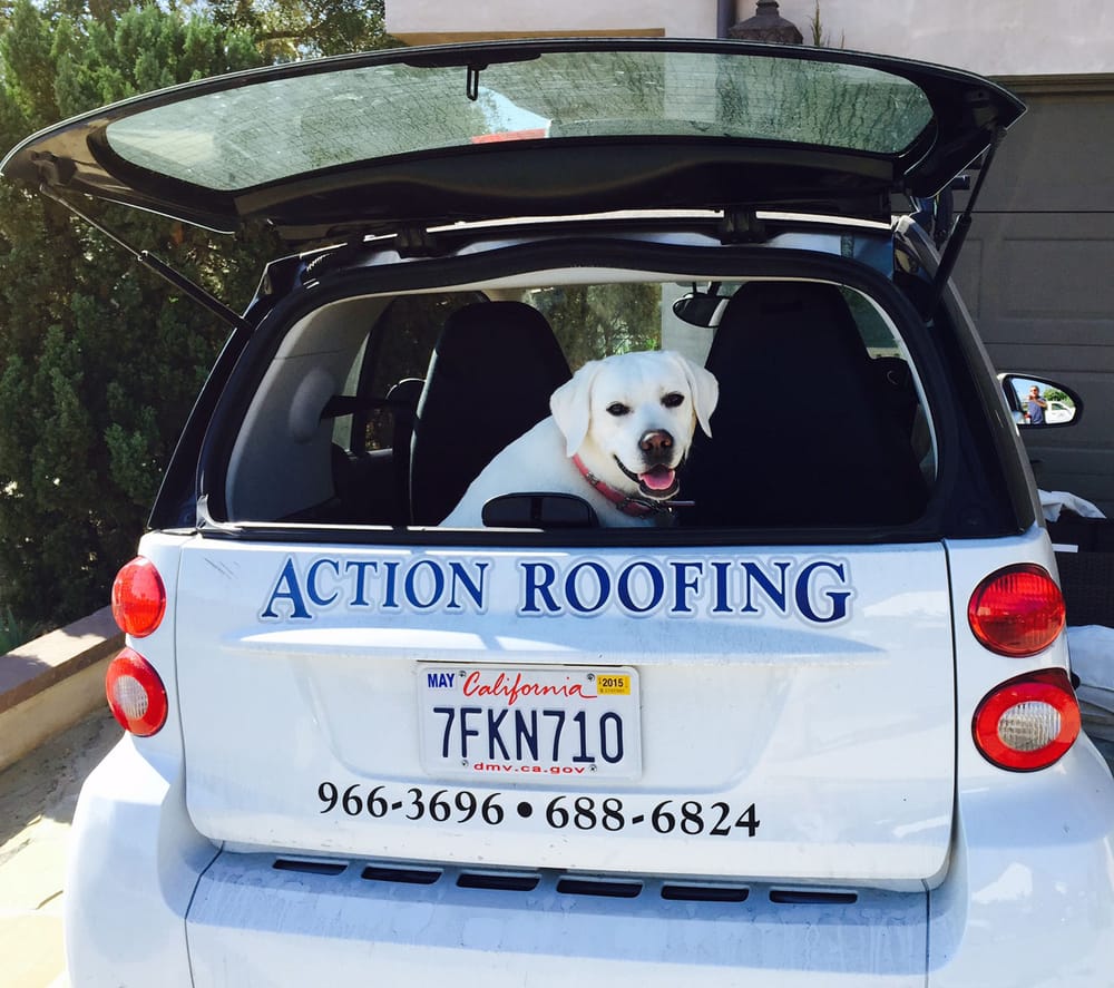 Slide of Action Roofing