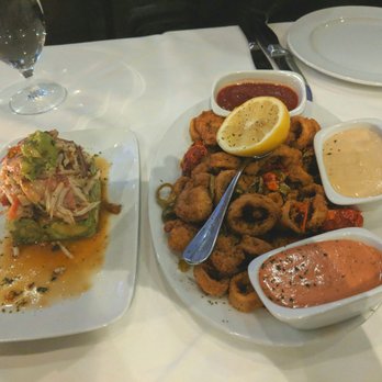 Steak 48 - Seafood tower and calamari - Steakhouses Near Me - Houston, Texas