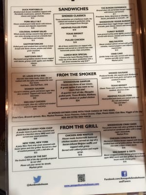 Menu photo 8 Annapolis Smokehouse & Tavern Annapolis, MD