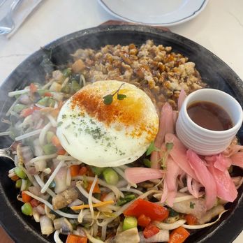 Sweet Maple - Sizzling Stonepot, don't sleep on this, perfection - Breakfast & Brunch Near Me - Cupertino, California