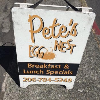 Pete's Egg Nest - Breakfast & Brunch Near Me - Seattle, Washington Pete's Egg Nest - Breakfast & Brunch Near Me - Seattle, Washington