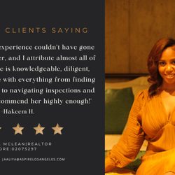 Aaliya McLean - Aspire Los Angeles - Another great review from a happy client!