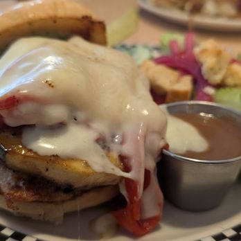 Hallie's Diner - Eggplant Sandwich, add Chicken. - American Near Me - Petaluma, California Hallie's Diner - Eggplant Sandwich, add Chicken. - American Near Me - Petaluma, California